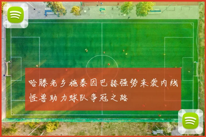 哈滕老乡施泰因巴赫强势来袭内线怪兽助力球队争冠之路